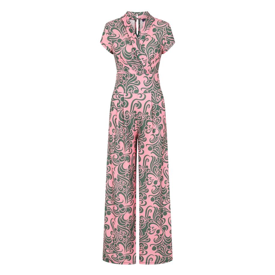 HotSquash HotSquash Jumpsuit groen / pink -