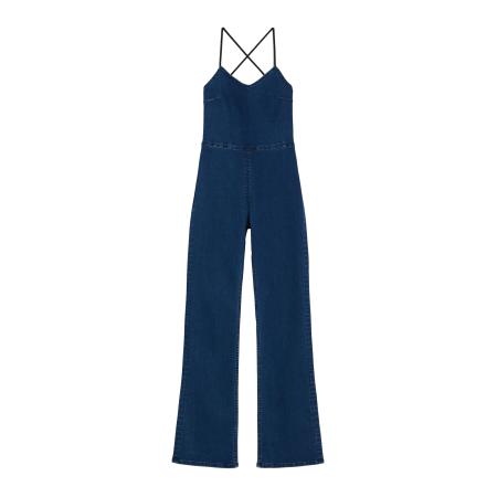 Bershka Bershka Jumpsuit blauw denim