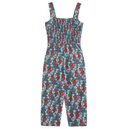 Seasalt Cornwall Seasalt Cornwall Jumpsuit Waxwing blauw / groen / rood / wit