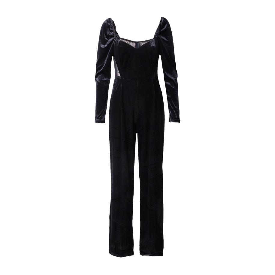Warehouse Warehouse Jumpsuit zwart -