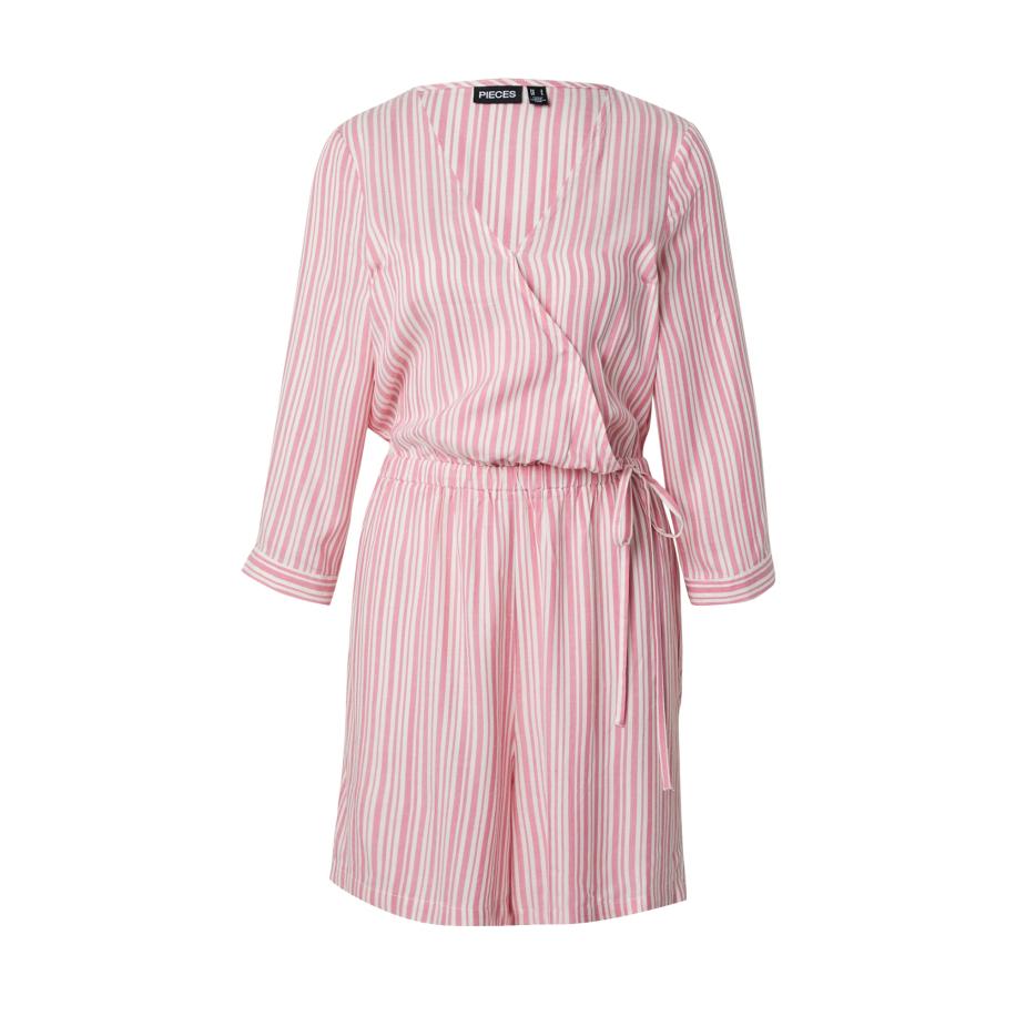 Pieces PIECES Jumpsuit ALVINA rosa / wit -