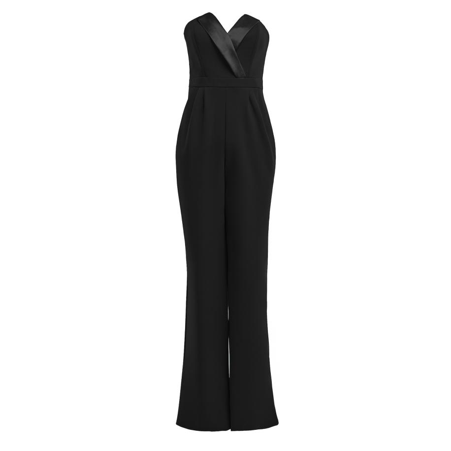 Goddiva GODDIVA Jumpsuit zwart Zwart