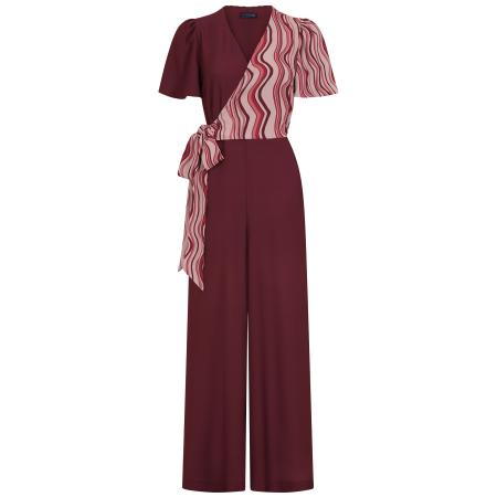 HotSquash HotSquash Jumpsuit lichtroze / bourgogne