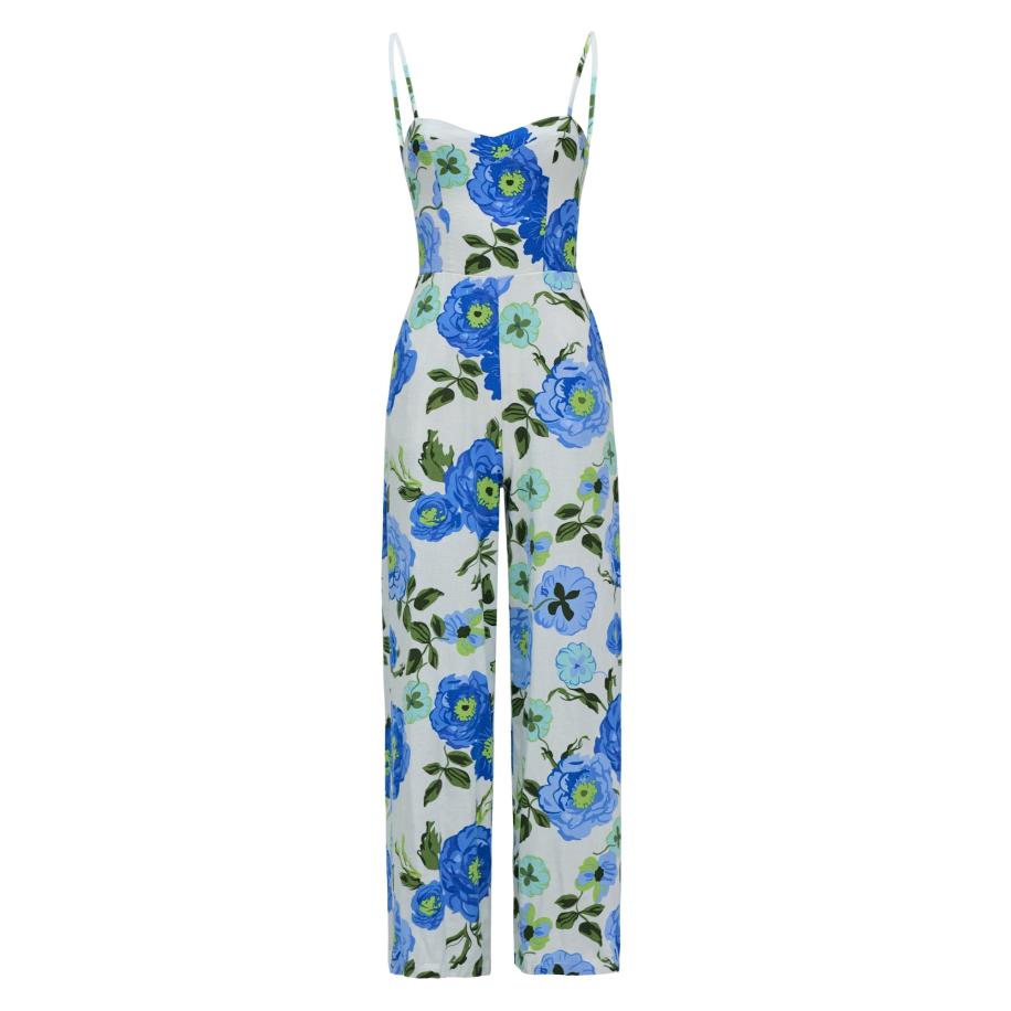 Salsa Salsa Jeans Jumpsuit blauw / groen / zwart / wit -