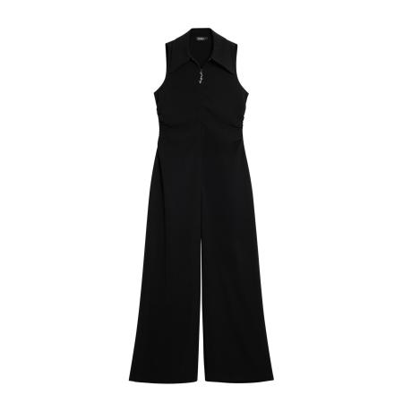 Desigual Desigual Jumpsuit Ruched zwart