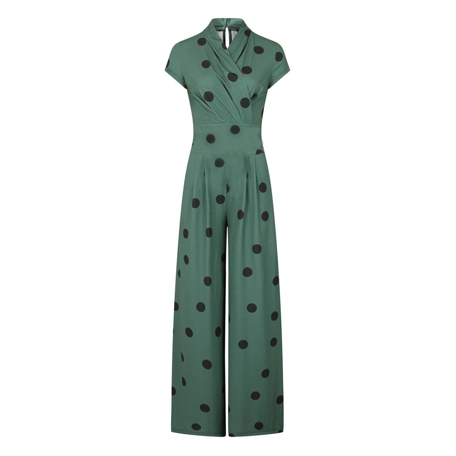 HotSquash HotSquash Jumpsuit groen / zwart -