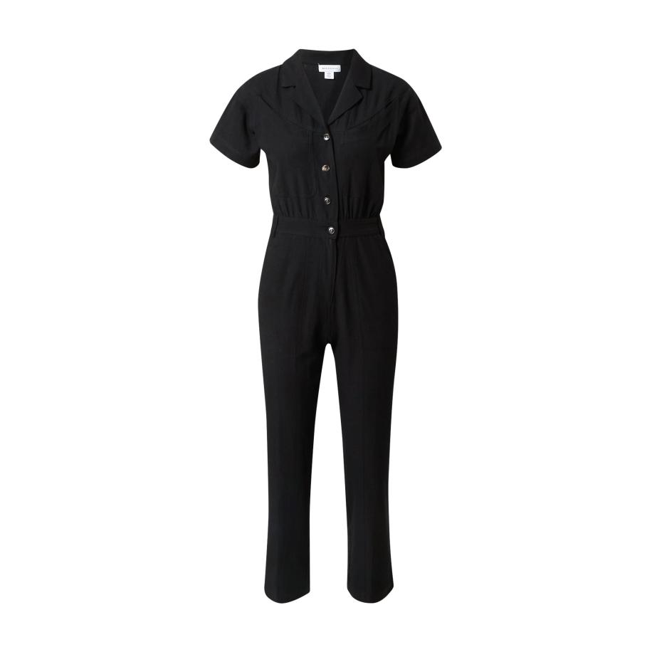 Warehouse Warehouse Jumpsuit zwart -