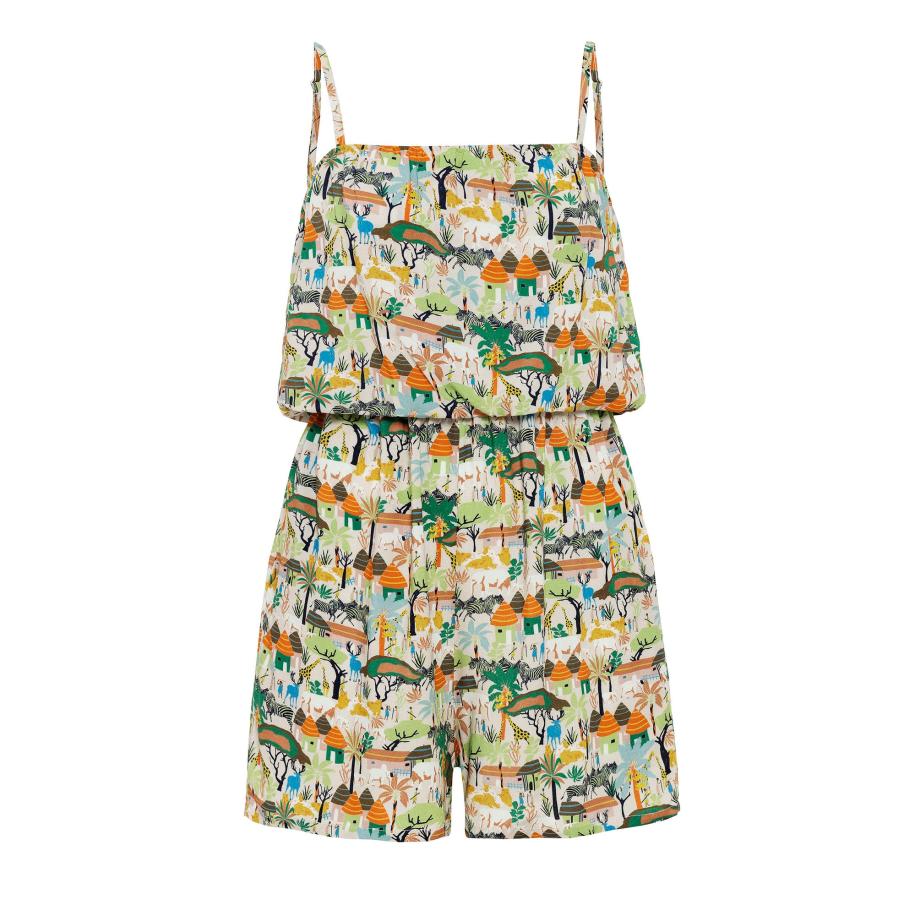 Anou Anou Anou Anou Jumpsuit gemengde kleuren -