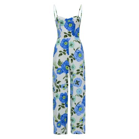 Salsa Salsa Jeans Jumpsuit blauw / groen / zwart / wit