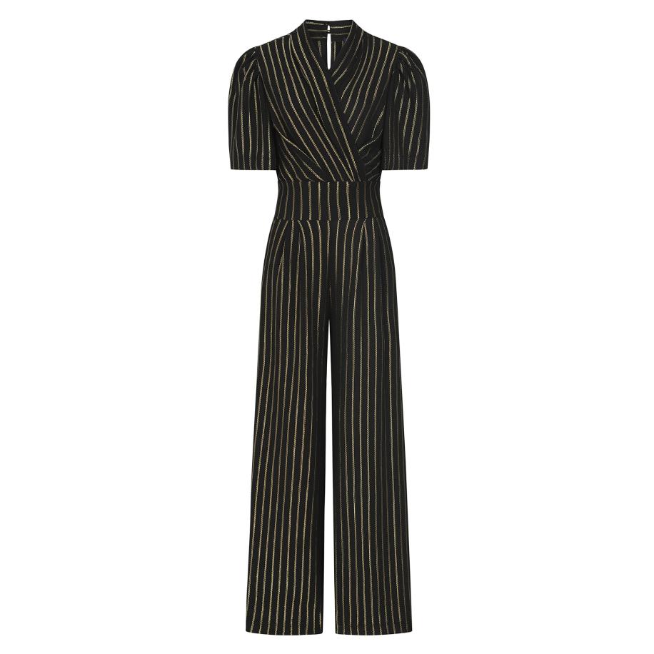 HotSquash HotSquash Jumpsuit goud / zwart -