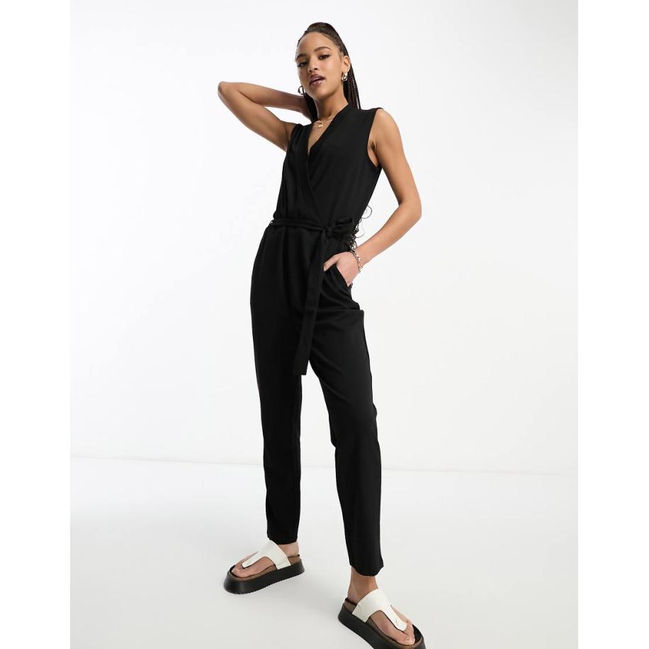 JDY Elegante jumpsuit in zwart Zwart