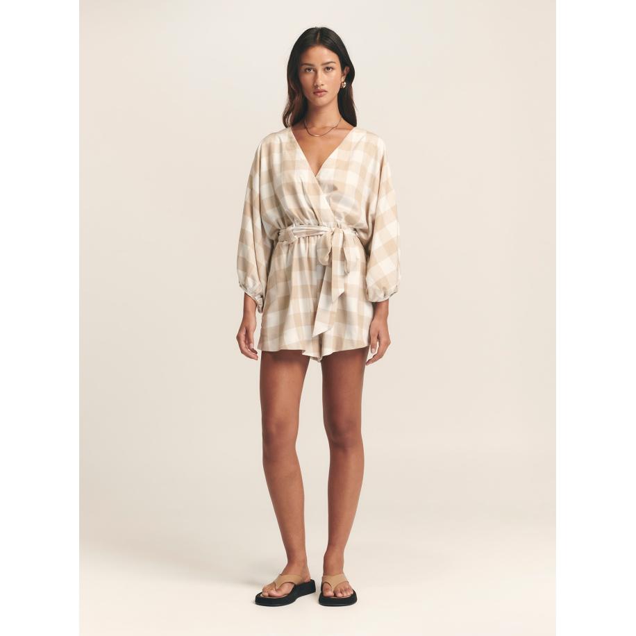 St MRLO St MRLO Jumpsuit Maya crème / sand -