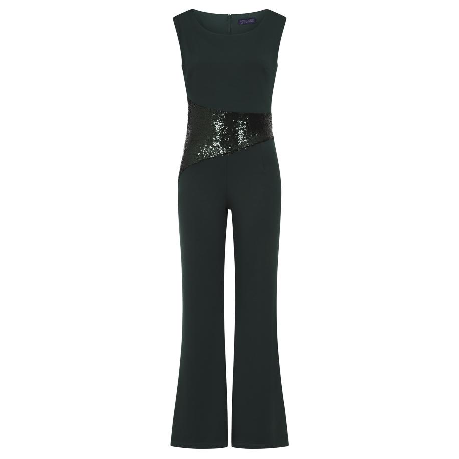 HotSquash HotSquash Jumpsuit groen / donkergroen -