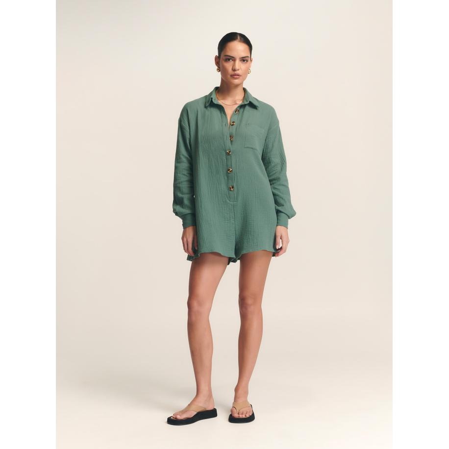 St MRLO St MRLO Jumpsuit Dana smaragd -