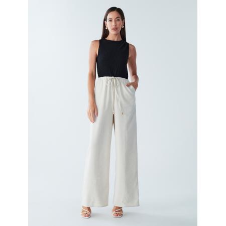 BWLDR BWLDR Jumpsuit Paige zwart / wit