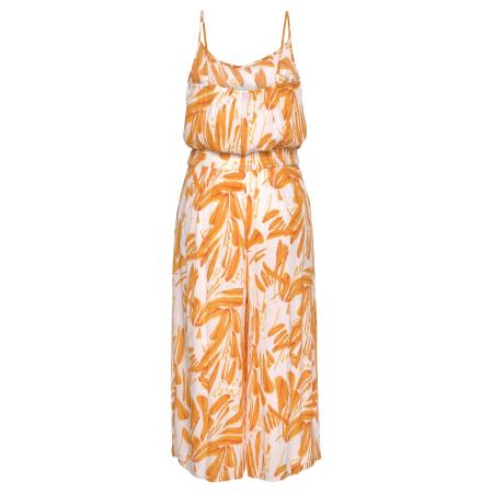 s.Oliver s.Oliver Jumpsuit oranje / wit