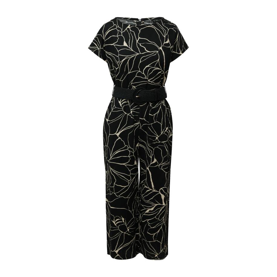 s.Oliver BLACK LABEL s.Oliver BLACK LABEL Jumpsuit gemengde kleuren / zwart -