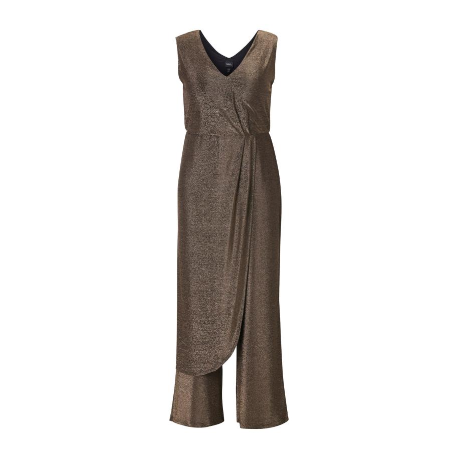Ulla Popken Ulla Popken Jumpsuit brons -