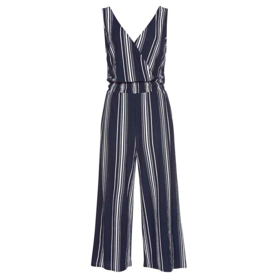 Lascana LASCANA Jumpsuit marine / wit -