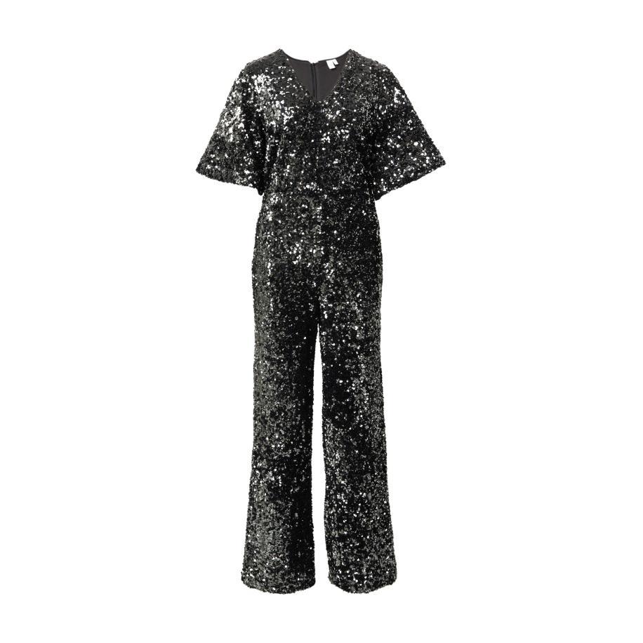YAS YAS Jumpsuit donkergroen -