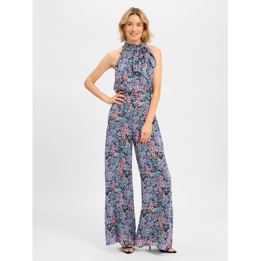 Swing SWING Jumpsuit blauw / gemengde kleuren / rosa -