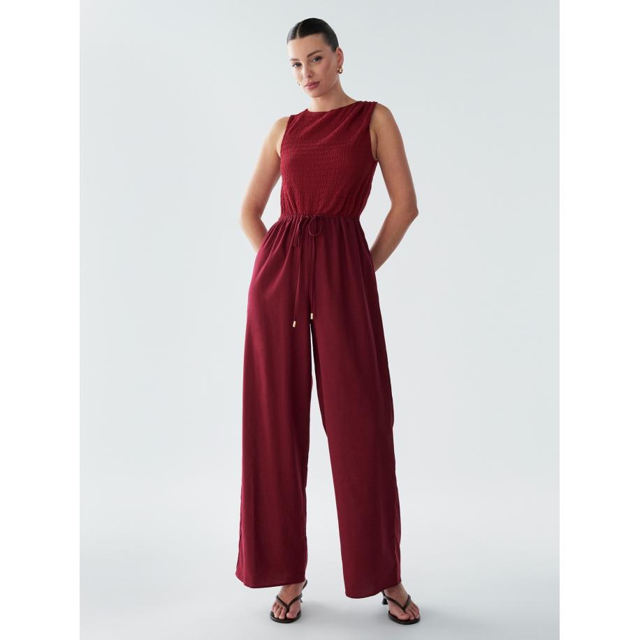 BWLDR BWLDR Jumpsuit Paige rood -