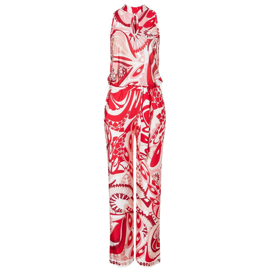 Ana Alcazar Ana Alcazar Jumpsuit Ziny rosa / rood / wit -