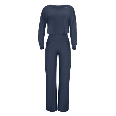 Winshape Winshape Jumpsuit JS101LSC antraciet / wit