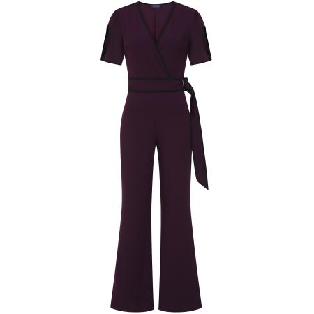 HotSquash HotSquash Jumpsuit aubergine / zwart