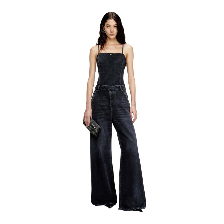 Diesel DE-VORS Jumpsuit Grijs