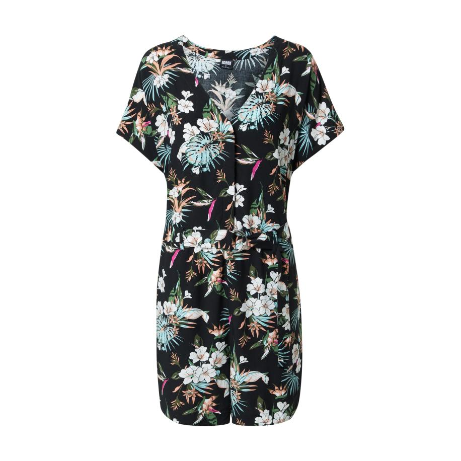 Urban Classics Urban Classics Jumpsuit gemengde kleuren / zwart -