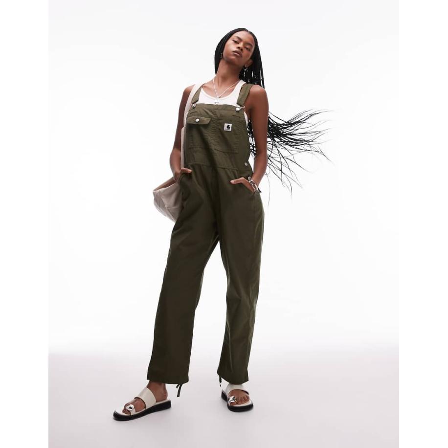 Carhartt WIP Tuinbroek in kaki-Groen Groen