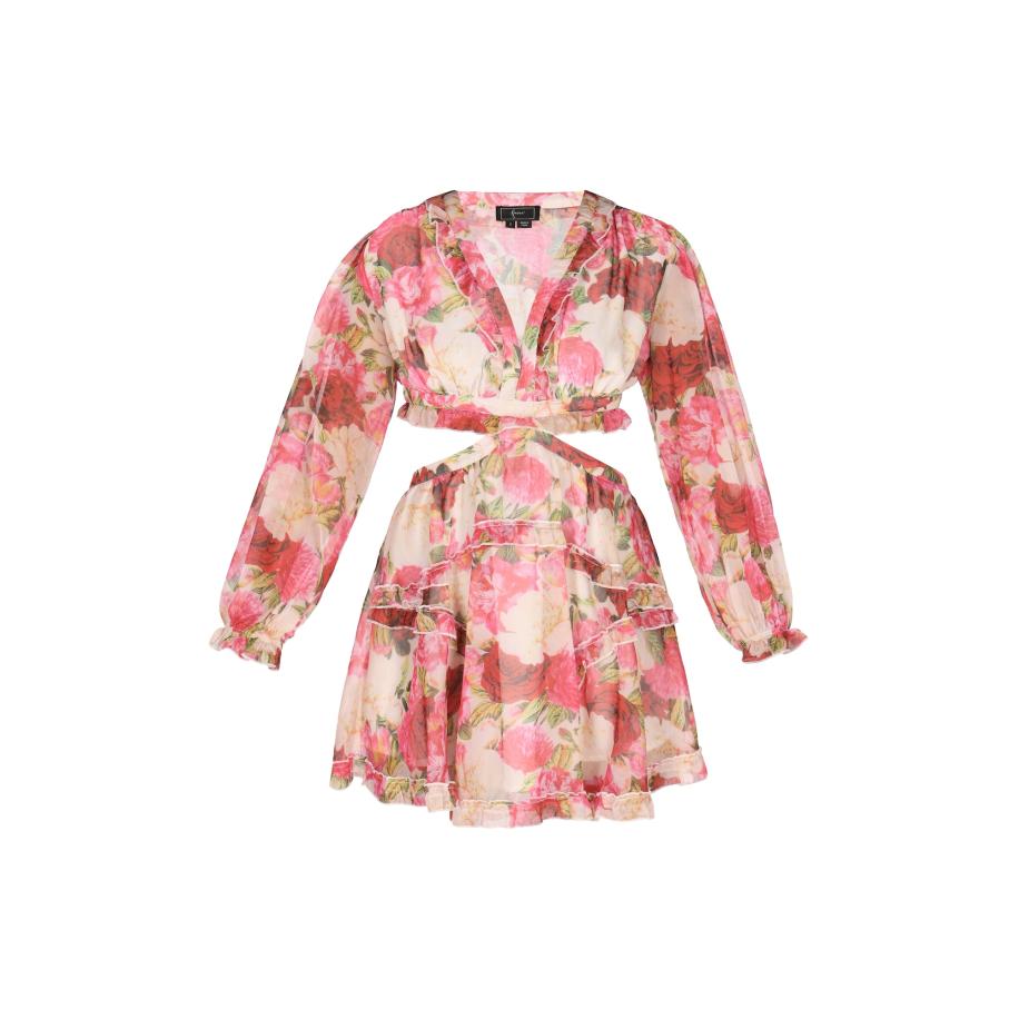 Faina faina Cocktailjurk beige / rosa / rosé -