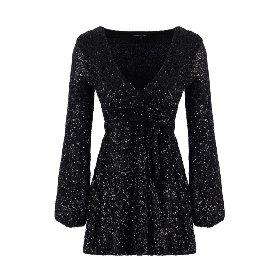 No Matter What No Matter What Jurk zwart / zilver -