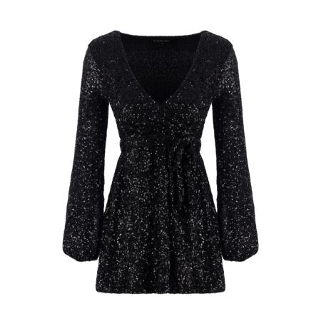 No Matter What No Matter What Jurk zwart / zilver