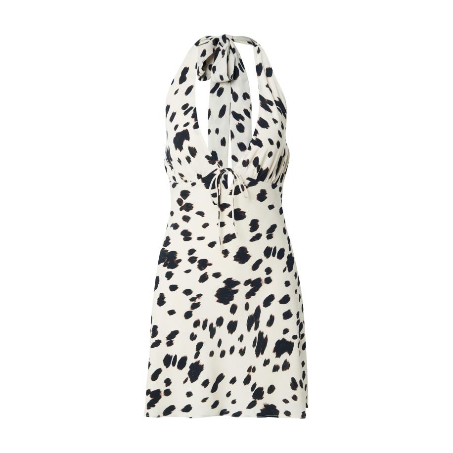 Abercrombie & Fitch Abercrombie & Fitch Zomerjurk zwart / natuurwit -