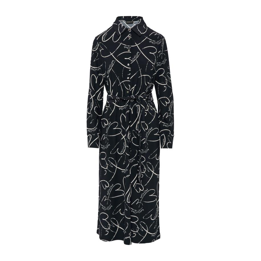 s.Oliver BLACK LABEL Blousejurk navy / wit Blauw