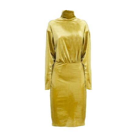 Influencer Influencer Jurk geel