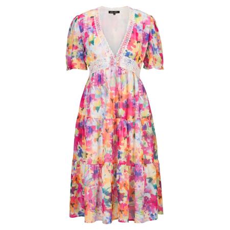 Dine'n'Dance DinenDance Zomerjurk Yasmina gemengde kleuren