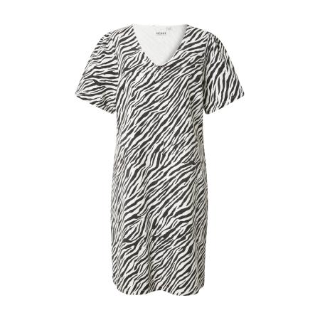 ICHI ICHI Jurk IH ZEBRA zwart / wit