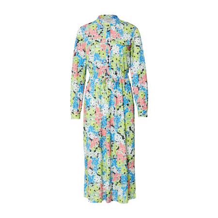 Oasis Oasis Blousejurk hemelsblauw / appel / watermeloen rood / zwart