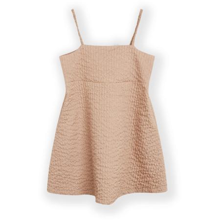 NORR Cocktailjurk Ree lichtbruin