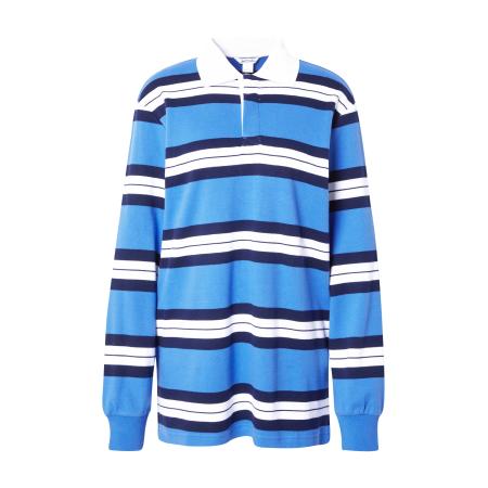 Monki Monki Jurk navy / hemelsblauw / wit