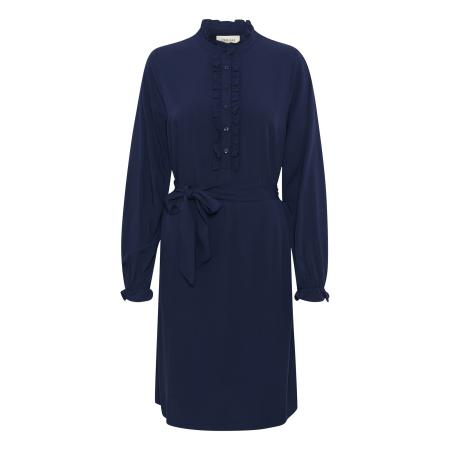 Cream Cream Jurk Venea navy / donkerblauw