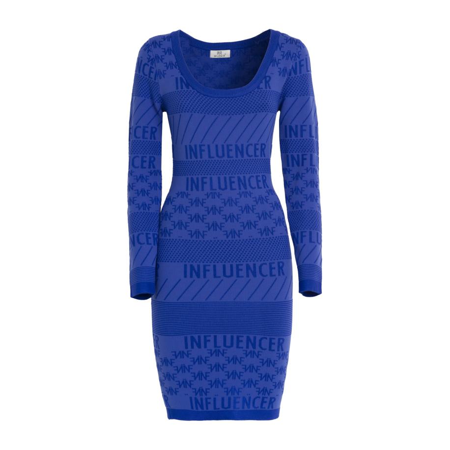 Influencer Influencer Jurk royal blue/koningsblauw -
