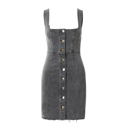 Hoermanseder Hoermanseder Jurk Lani donkergrijs