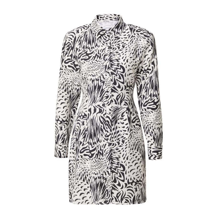 Oval Square Oval Square Blousejurk Devo zwart / wit -