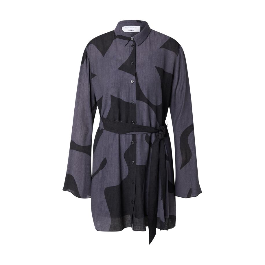 ABOUT YOU florence by mills exclusive for ABOUT YOU Blousejurk Golden Leaf zwart -