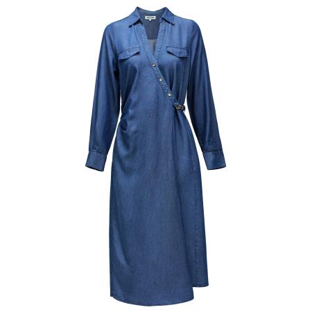 Salsa Salsa Jeans Jurk blauw gemêleerd