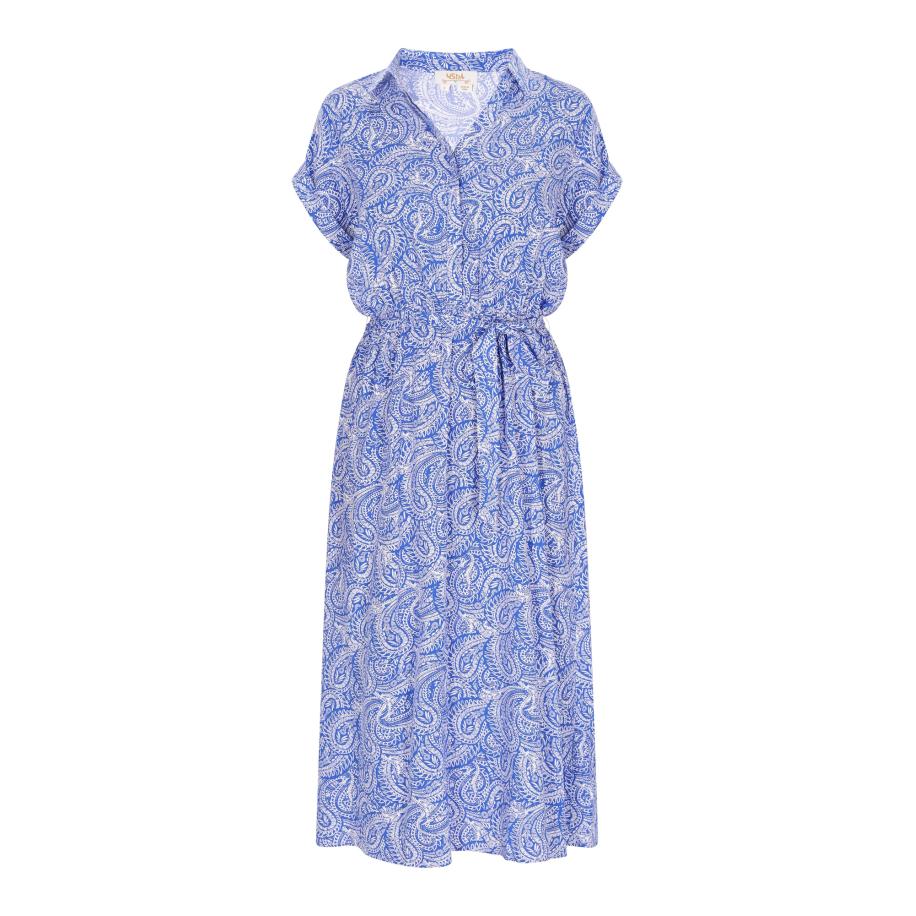 Usha usha FESTIVAL Blousejurk blauw / wit -